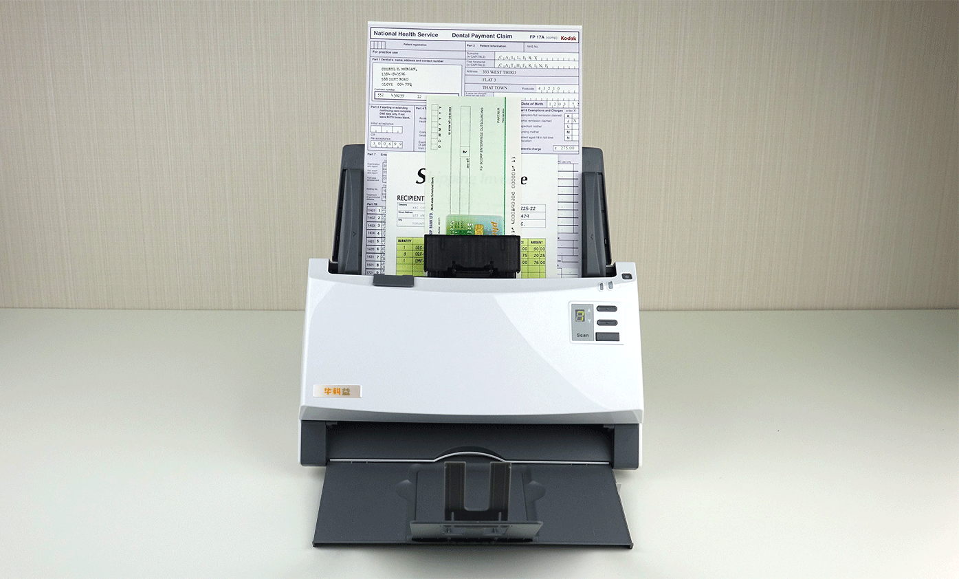 sorting your document as you like, scan it easily