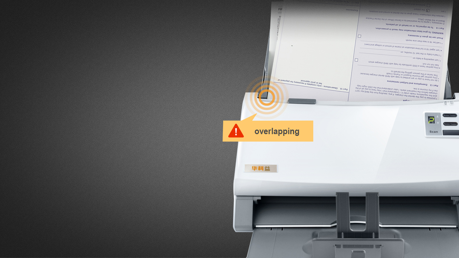 there is no overlapping with ps3180u