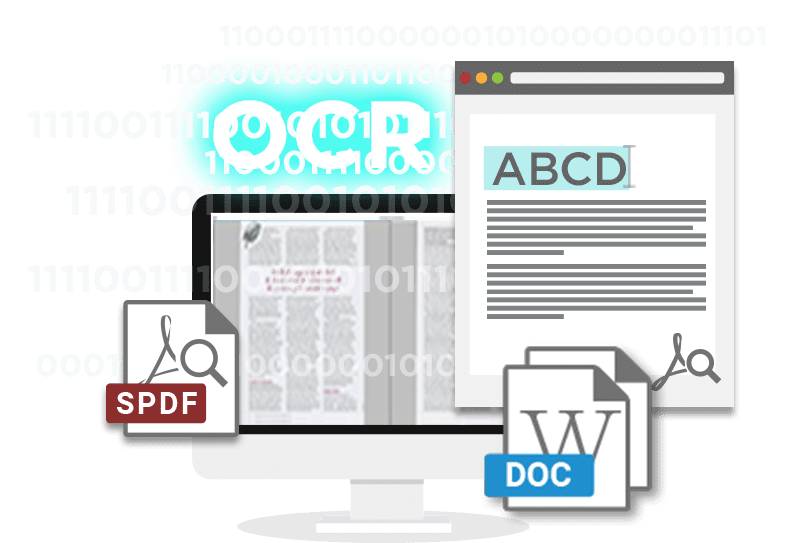 Create documents into searchable text Create documents into searchable text