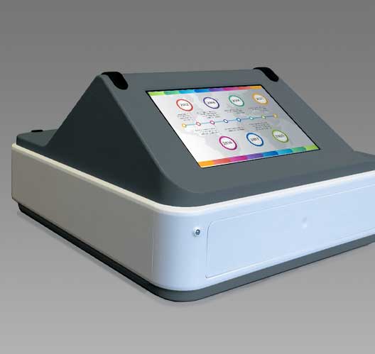 自助設(shè)備集成 The slim and compact design of OpticSlim 550 Plus is suitable for self-service kiosk solution which are helping businesses increase customer engagement and efficiency.